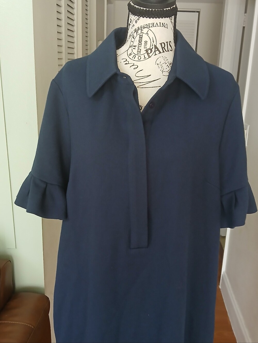 Tuckernuck Crepe Massey Shirt Dress XL - Picture 3 of 9
